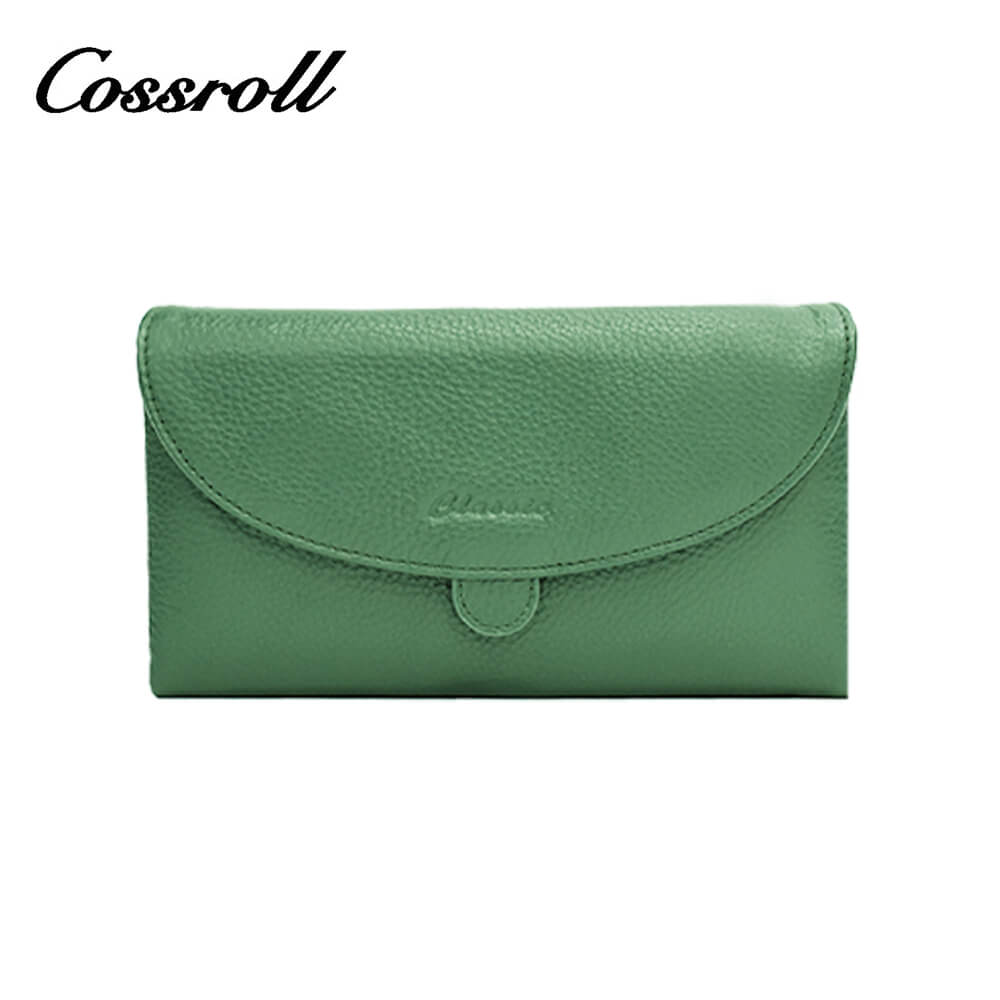  Long Bifold Genuine Leather Wallet Company Cossroll