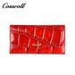 Cossroll Ladies Long Patent Leather Wallet Manufacturer