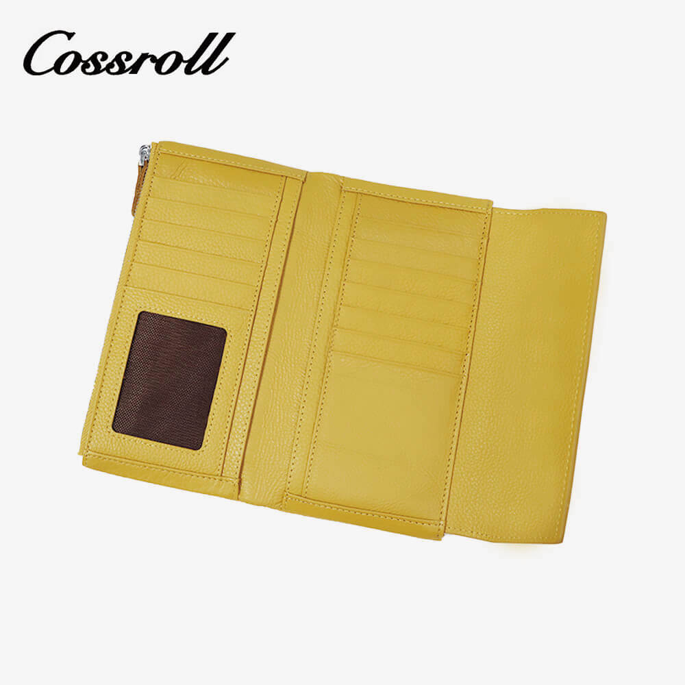 Long Leather Wallet Manufacturer 