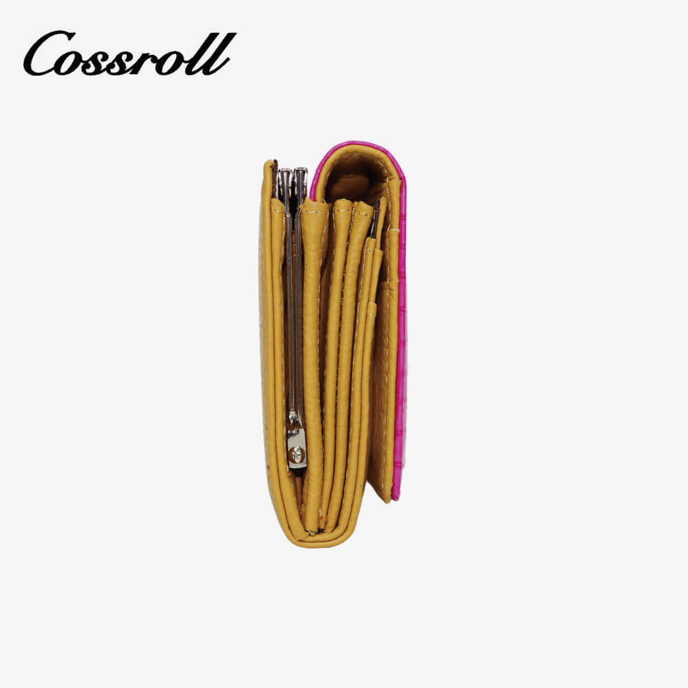 Women Long Leather Wallet Manufacturer Multicolor Clutch  