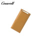 Cossroll Men Women Bifold Long Cowhide Leather Wallets Manufacturer