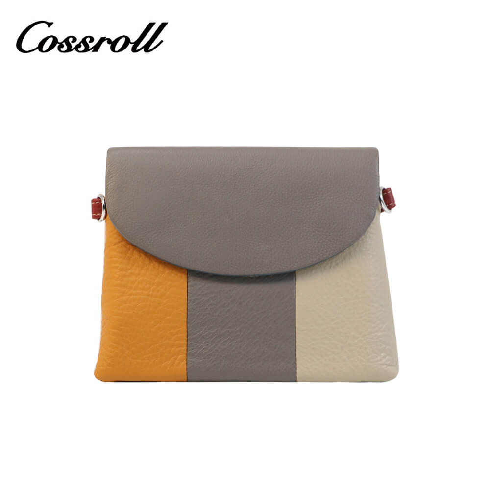Cossroll Muticolor Small Leather Crossbody Bag Manufacturer