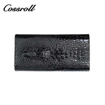 Cossroll Dragon Women Party Long Patent Leather Wallets Manufacturer