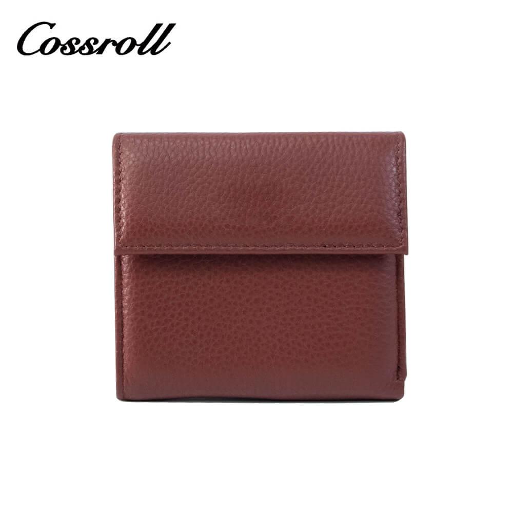 Genuine Leather Bifold Short Wallets