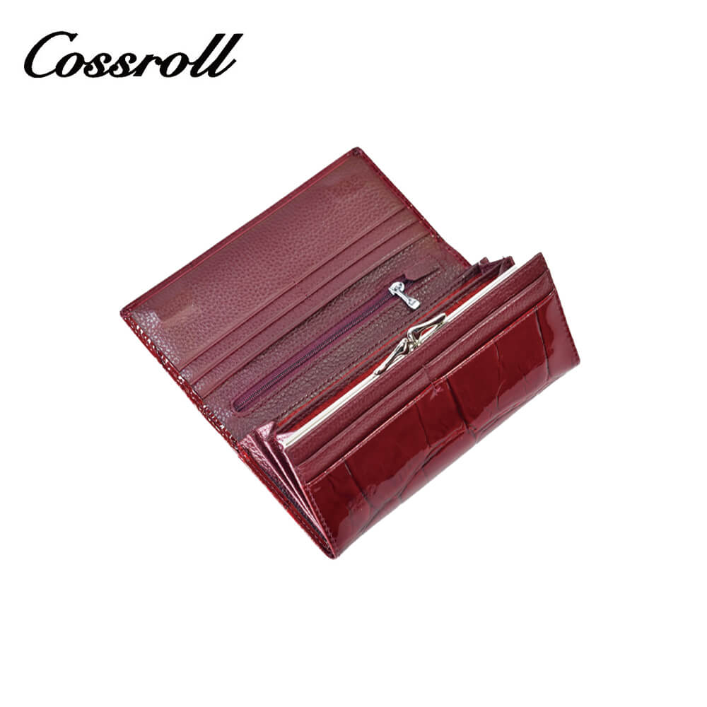 Women Patent Leather Wallet Manufacturer