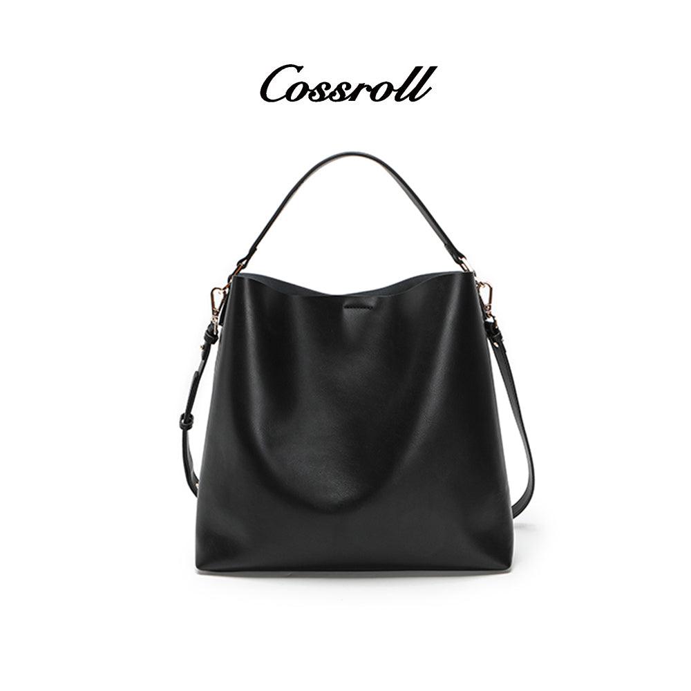 Cowhide Leather Large Crossbody Bag