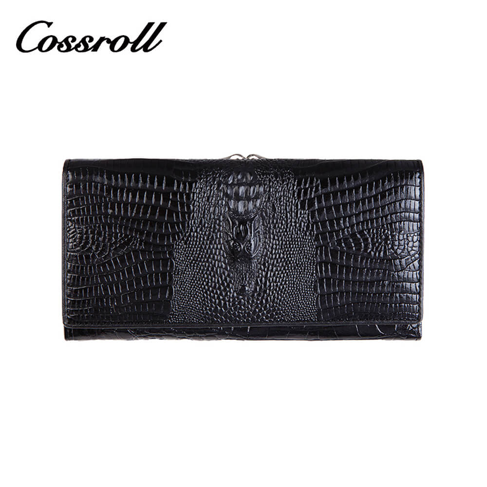 Cossroll Vintage Dragon Lady Long Leather Wallets Manufacturer