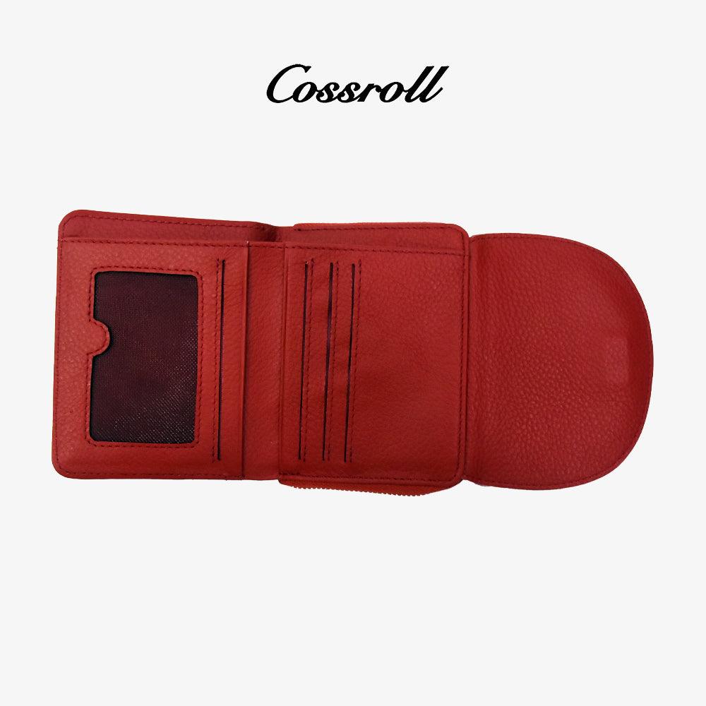 Leather Bifold Short Wallet Wholesale