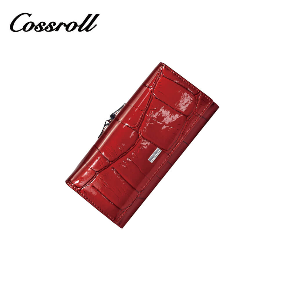 Flap Over Women Leather Wallet Manufacturer