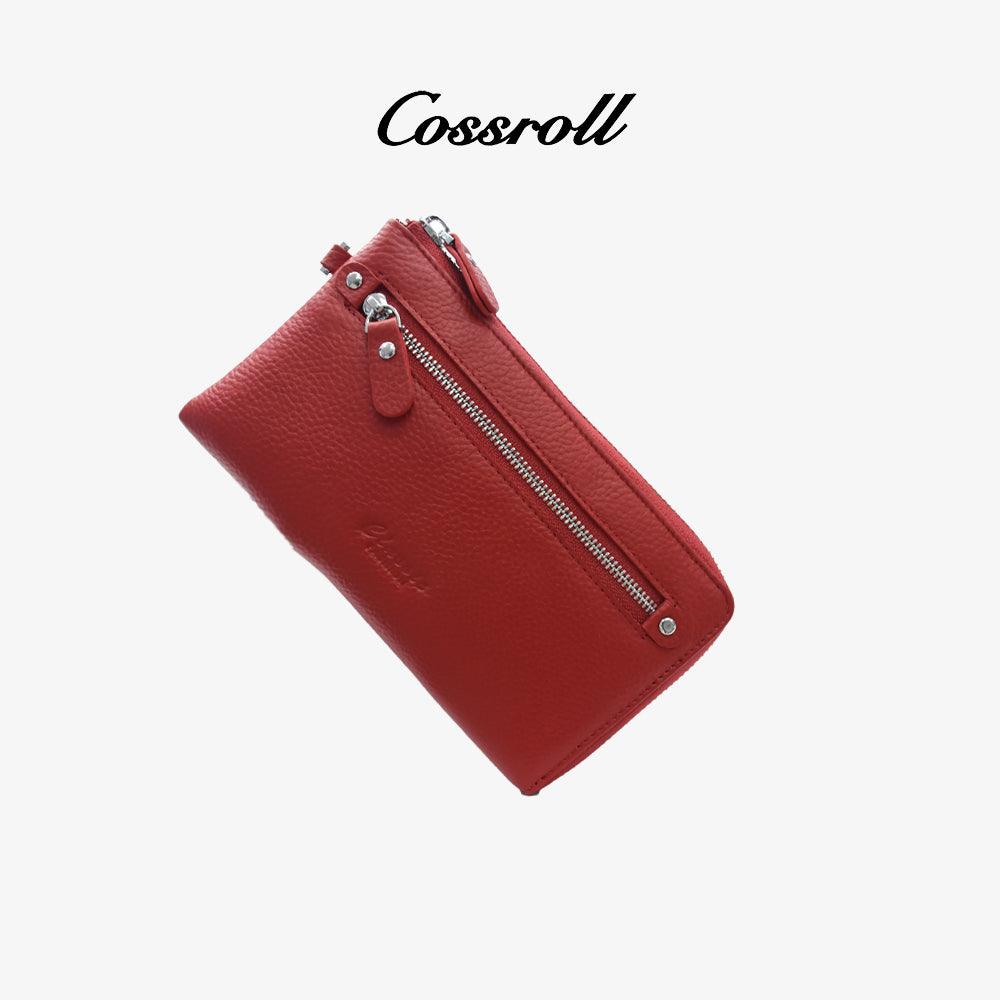 Zipper Leather Wallets Wholesale Customize Factory - cossroll.leather