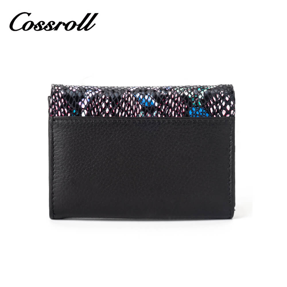 Cossroll Ladies Snakeskin Genuine Leather Wallets Manufacturer