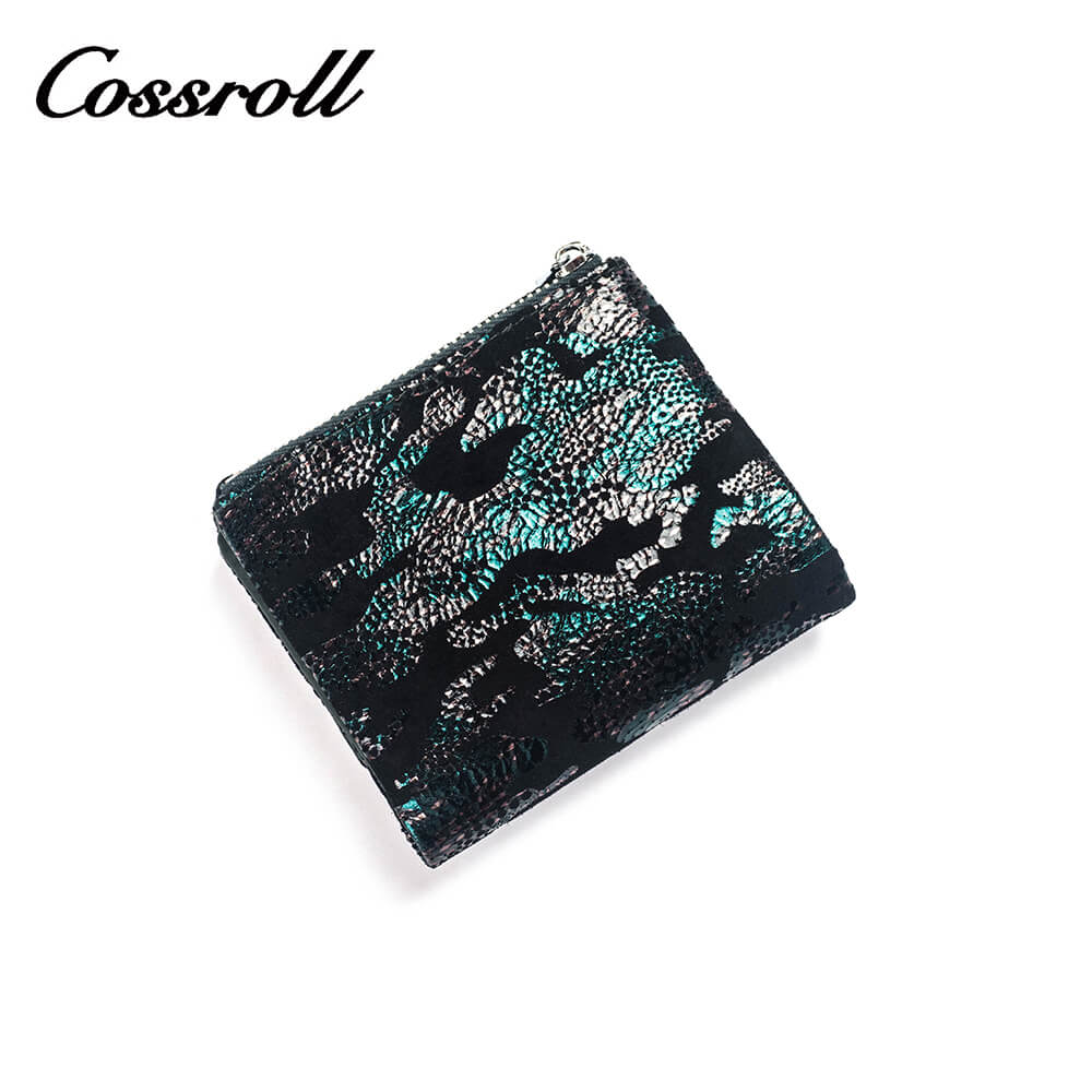 Cossroll Short Soft Lambskin Leather Wallet Manufacturer