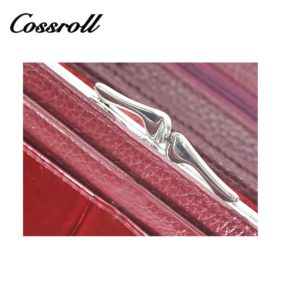 Women Patent Leather Wallet Manufacturer