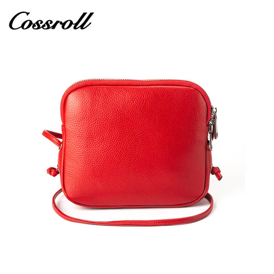Cossroll Cowhide Leather Crossbody Phone Bag Manufacturer