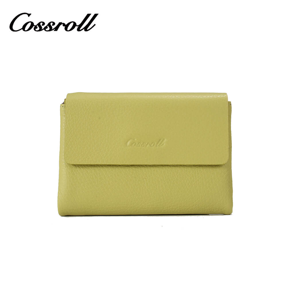 Coin Purse Small Cowhide Leather Wallet Manufacturer