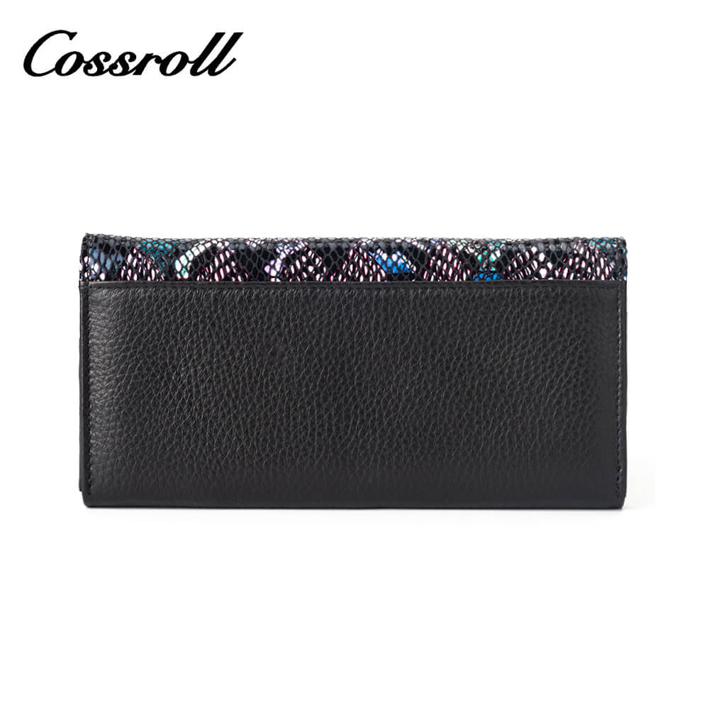 Cossroll Ladies Snakeskin Leather Wallets Manufacturer