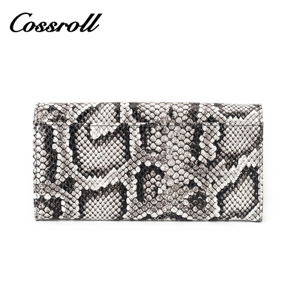 Cossroll Python Real Leather Wallets Manufacturer