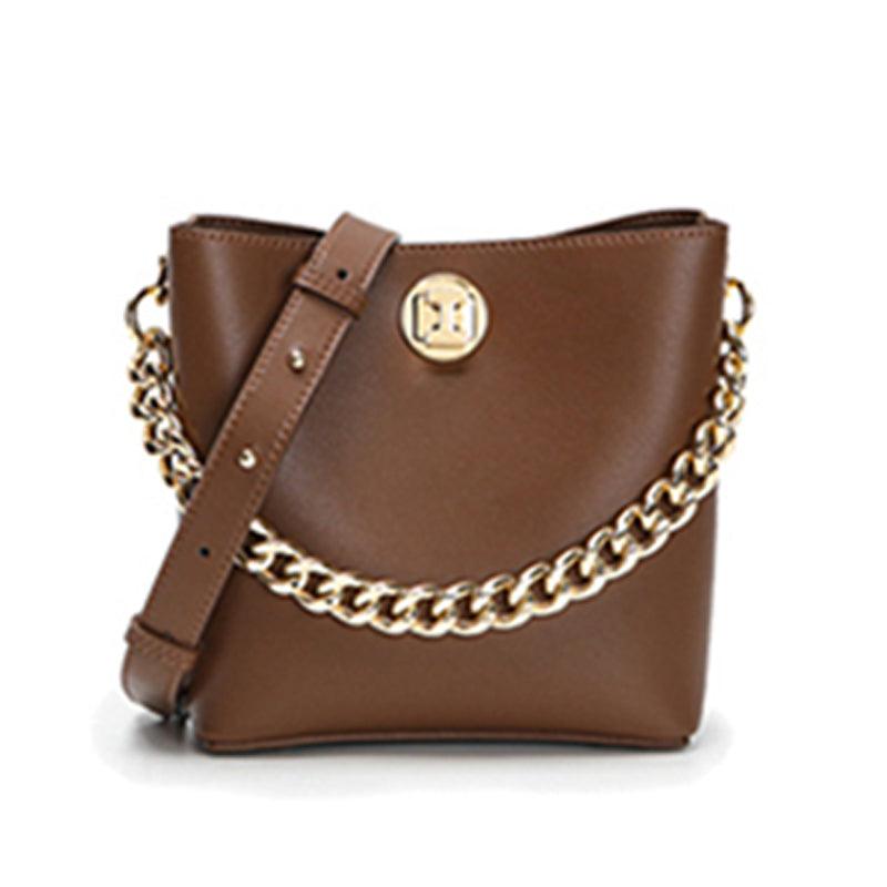 Cowhide Leather Purse Women Crossbody Bag