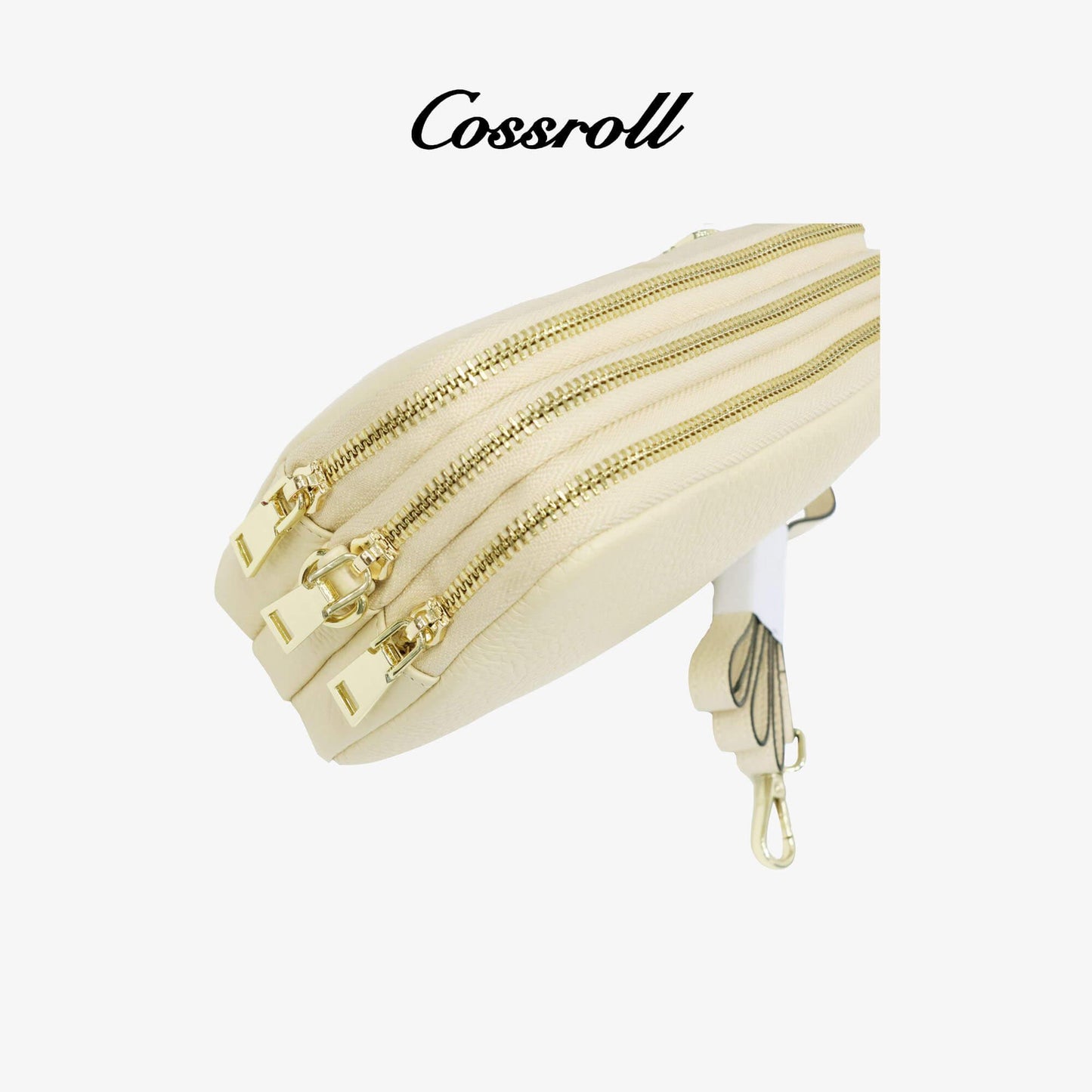 Women Leather Crossbody Bag Zipper Purse Wholesale - cossroll.leather