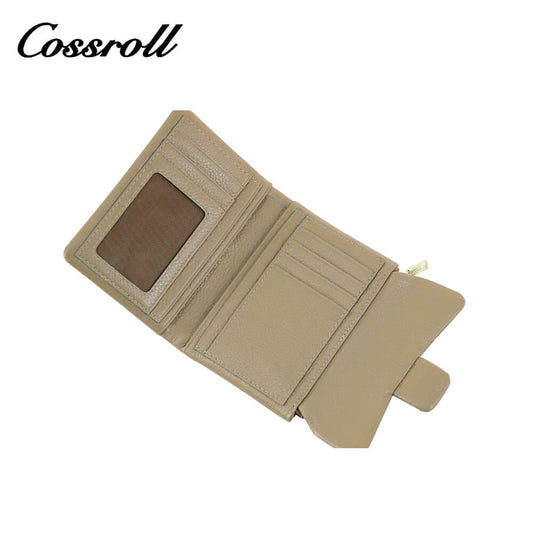 Cossroll Women Trifold Leather Short Wallet Wholesale