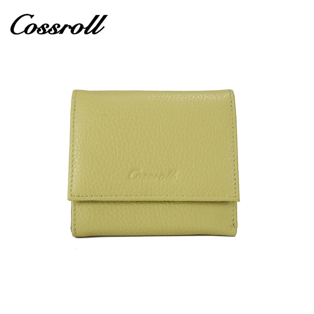 Coin Purse Small Cowhide Leather Wallet Manufacturer