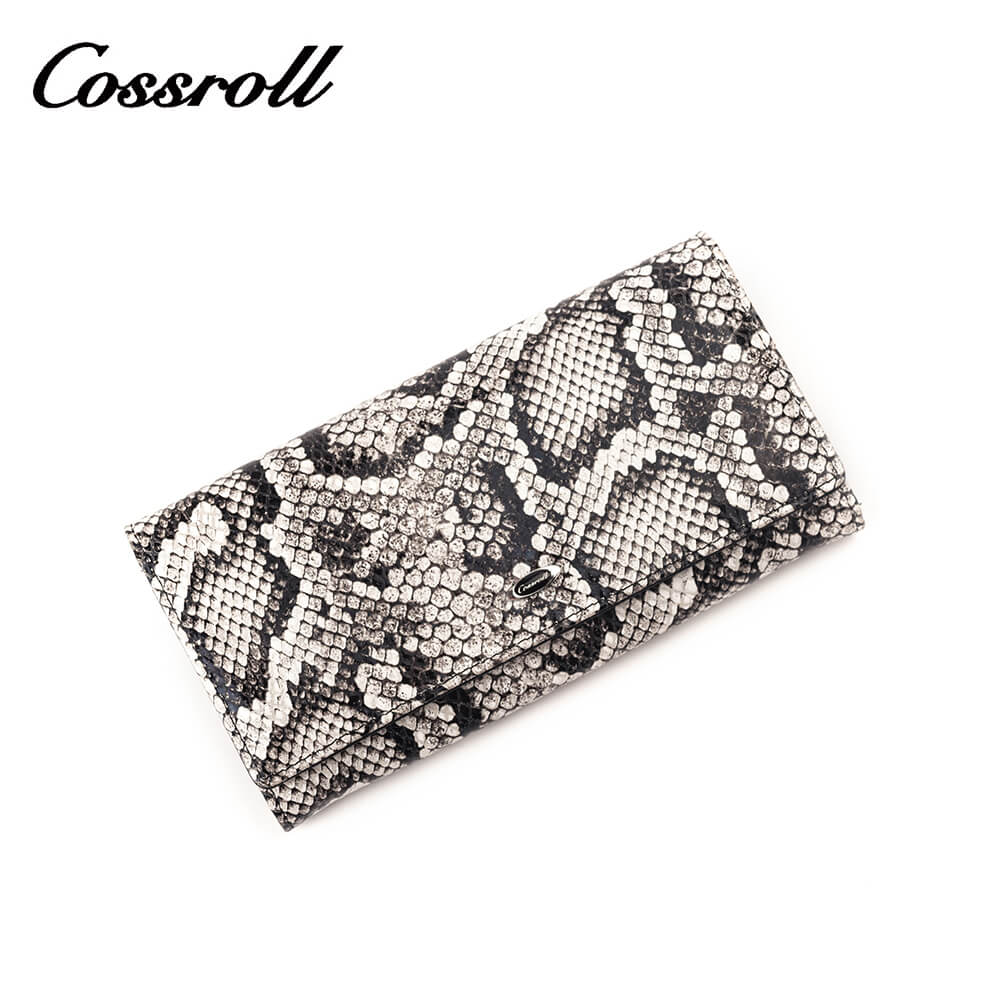 Cossroll Python Real Leather Wallets Manufacturer