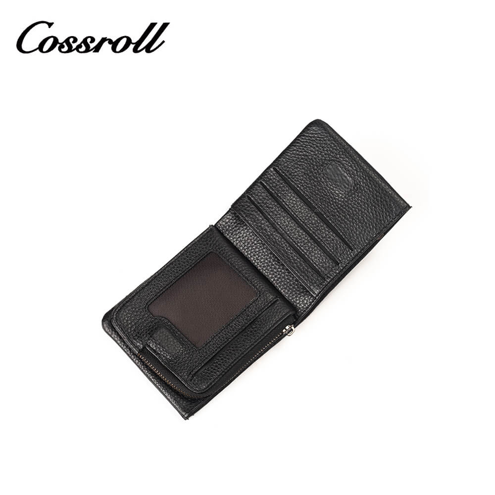 Multi Function Short Genuine Leather Wallet Manufacturer