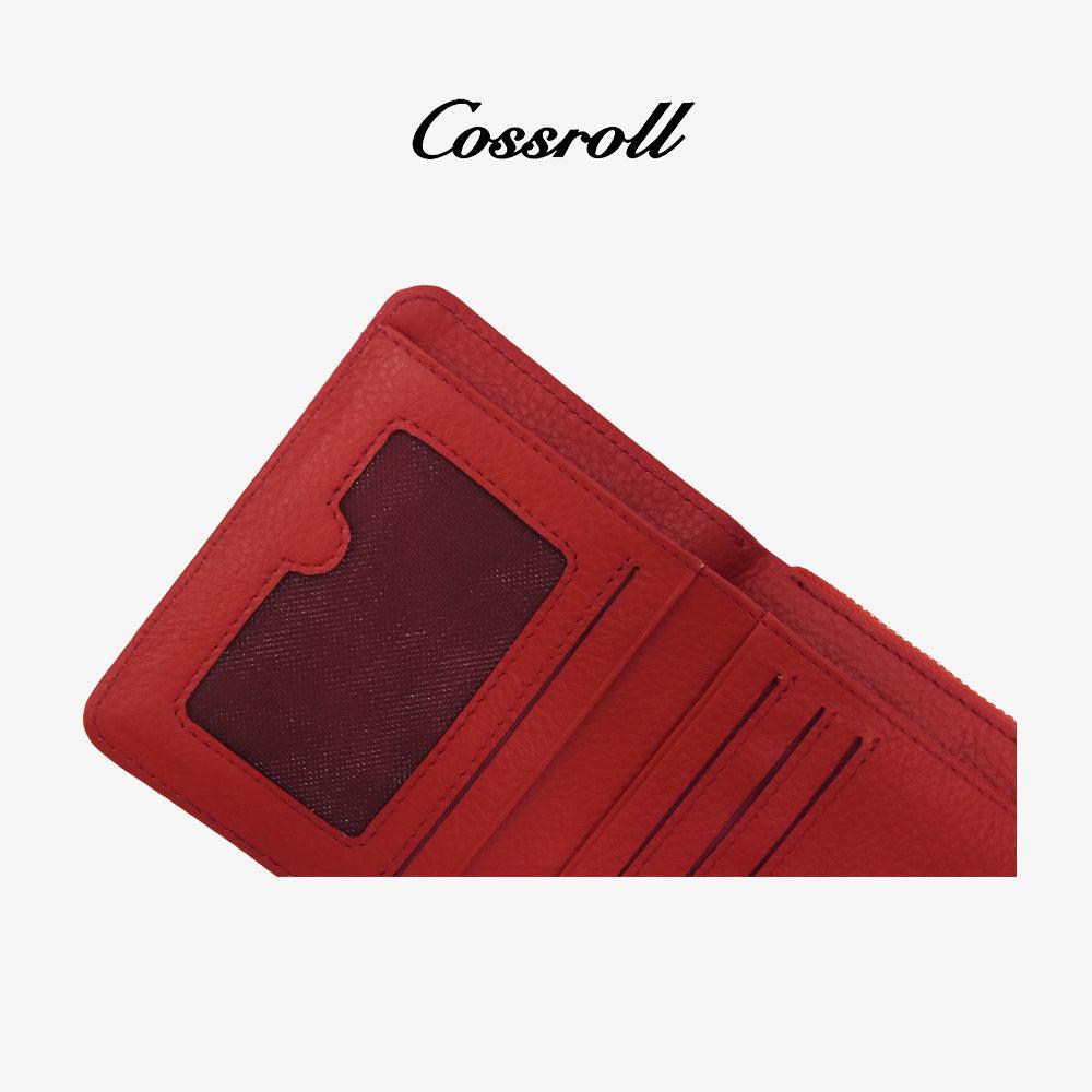 Leather Bifold Short Wallet Wholesale