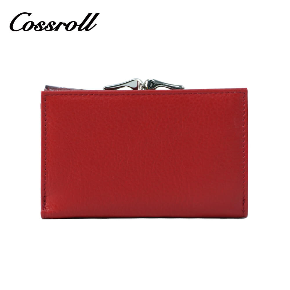 Cossroll Crocodile Ladies Patent Leather Bifold Long Wallets Wholesale