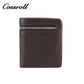Genuine Cowhide Leather Bifold Short Wallets