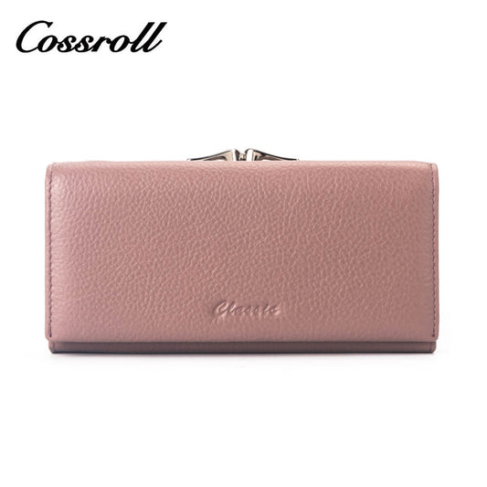 Women Cowhide Leather Wallets Manufacturing Company