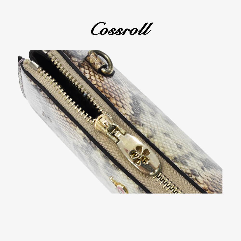 Python Prints Clutch Leather Bag Manufacturer Supplier