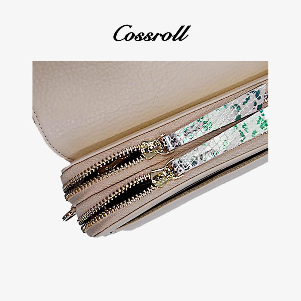 Python Small Purse Crossbody Leather Bag - cossroll.leather