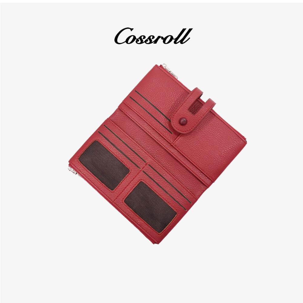 Women PU Leather Wallets Handmade Wholesale - cossroll.leather