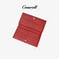 Women Minimalist Leather Wallets Bifold - cossroll.leather