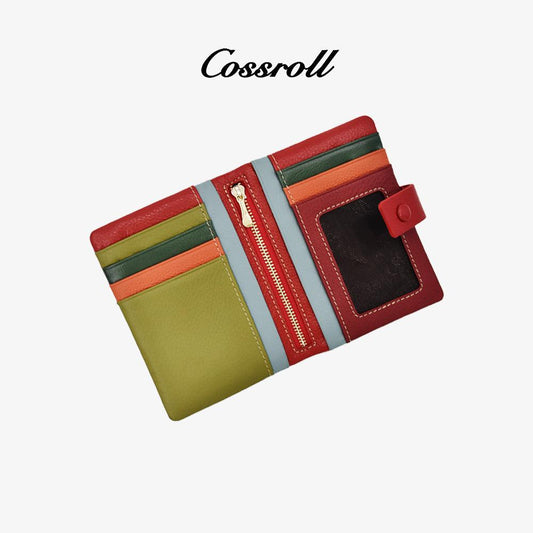 Minimalist Ladies Coin Purse Card Slots Wholesale - cossroll.leather