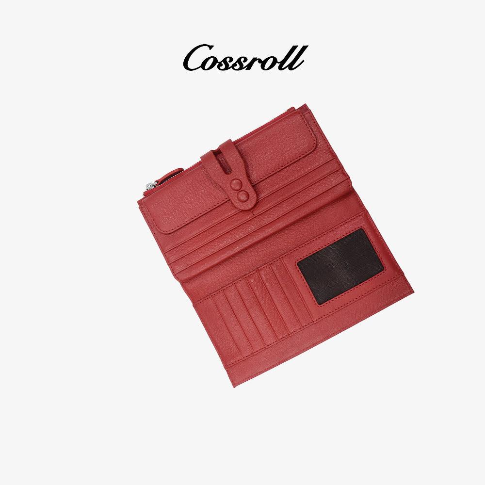 Women Long Genuine Leather Wallet Manufacturer