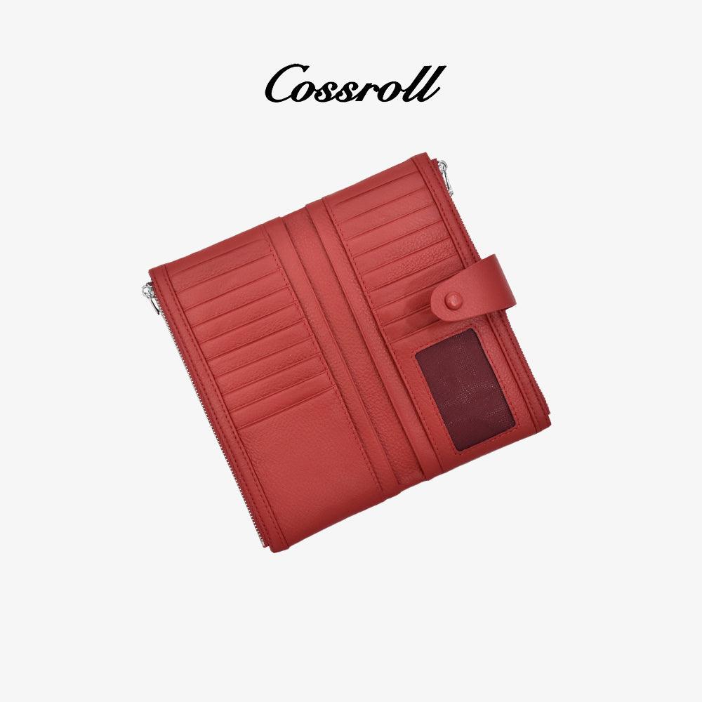 Leather Wallets Wholesale Factory Customize Women Purse - cossroll.leather