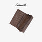 Glossy Elegant Women Long Leather Wallet - cossroll.leather