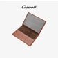 Customized Leather Passport Card Holder Wallet - cossroll.leather