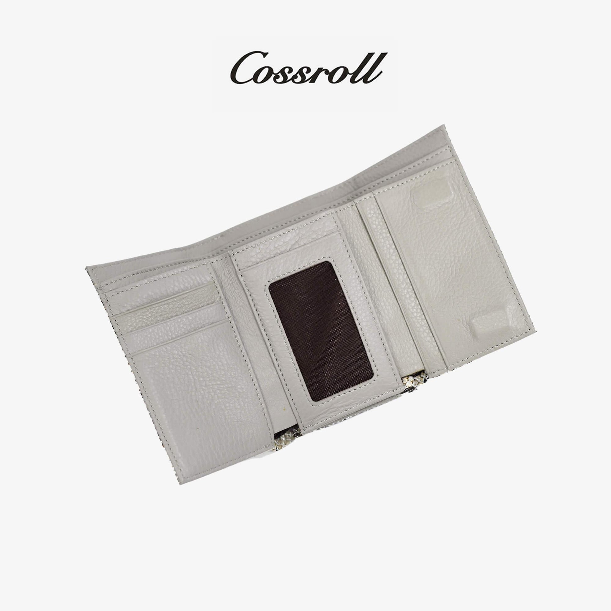 Genuine Leather Women Wallet Manufacturer  - cossroll.leather