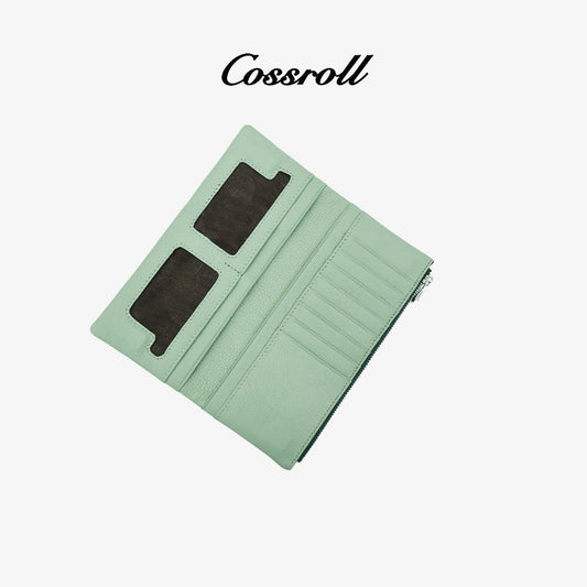 Women Leather Wallets Wholesale Card Slots Gradient - cossroll.leather