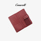 Bifold Leather Women Wallets With Card Slots - cossroll.leather