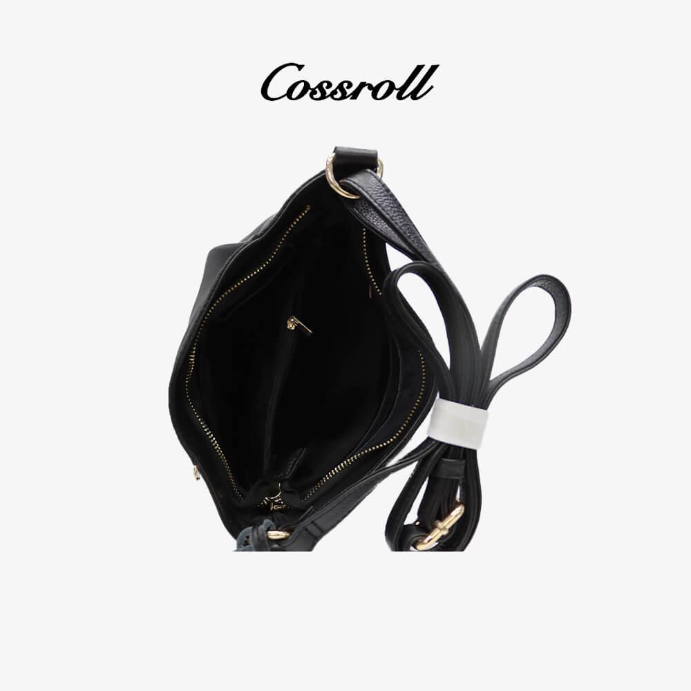 Leather Large Capacity Crossbody Bag - cossroll.leather