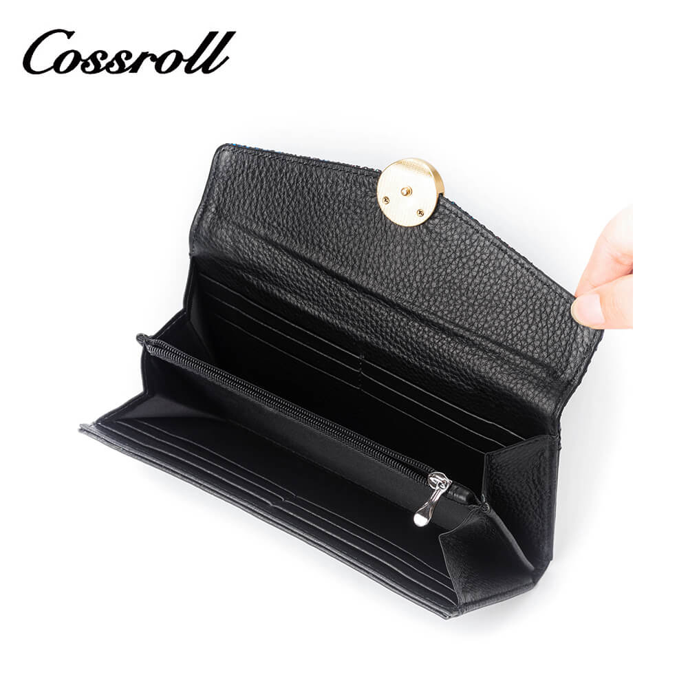 Cossroll Ladies Snakeskin Leather Wallets Manufacturer