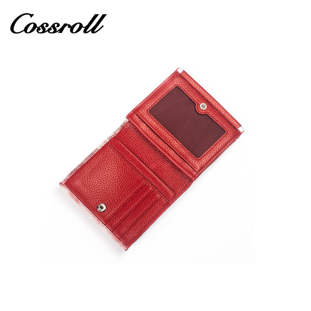 Cossroll Women Soft Lambskin Leather Wallet Manufacturer