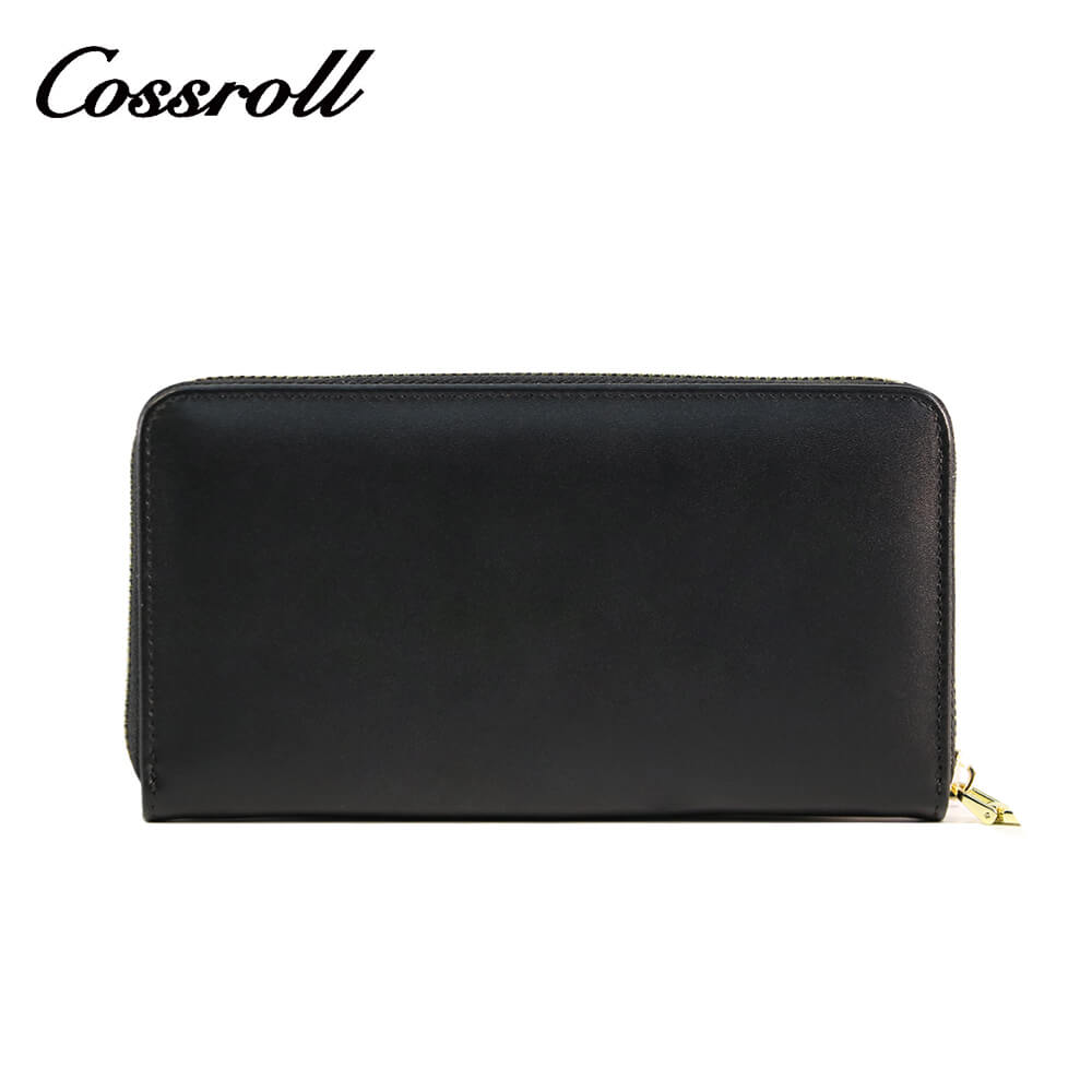 Cossroll Around Zipper Leather Wallets Wholesale