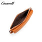 Cossroll Wristlet Clutch Lychee Cowhide Leather Wallets Manufacturer