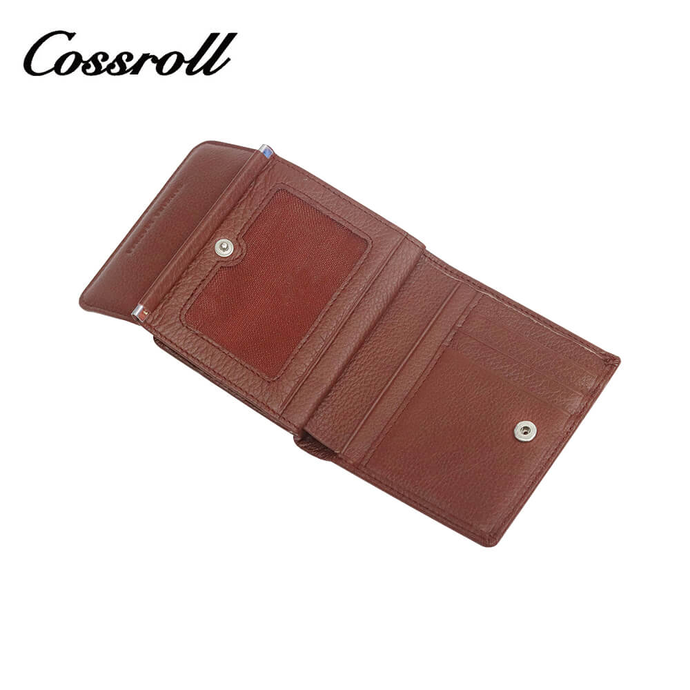 Genuine Bifold Leather Shorts Wallet Manufacturer