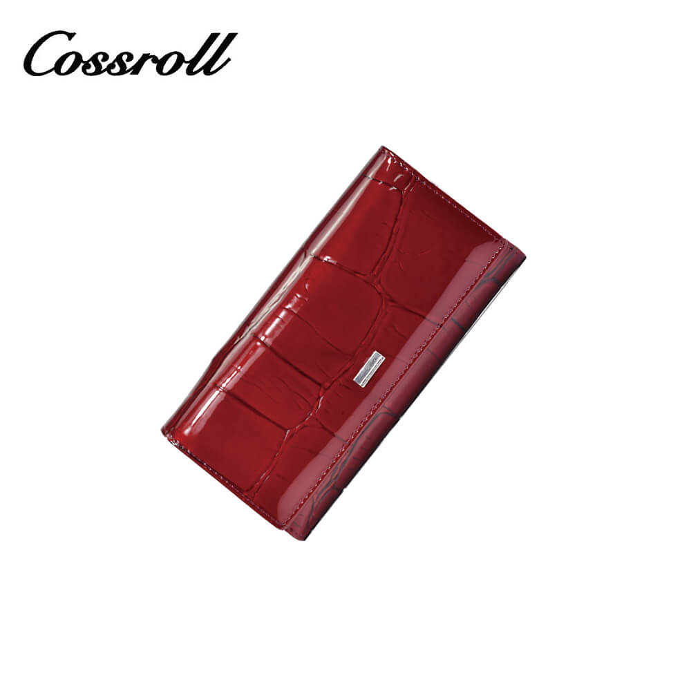 Women Patent Leather Wallet Manufacturer